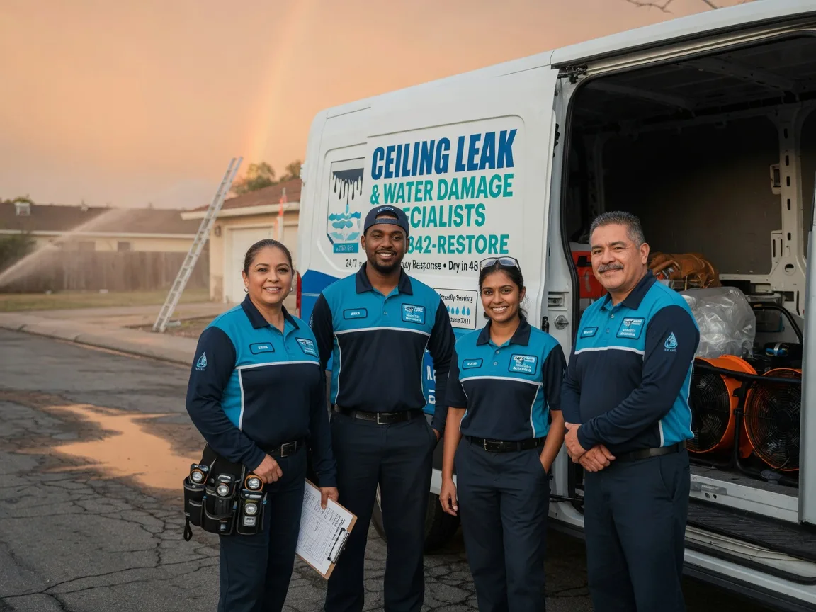 Ceiling Leak Cleanup company in Marion, OH